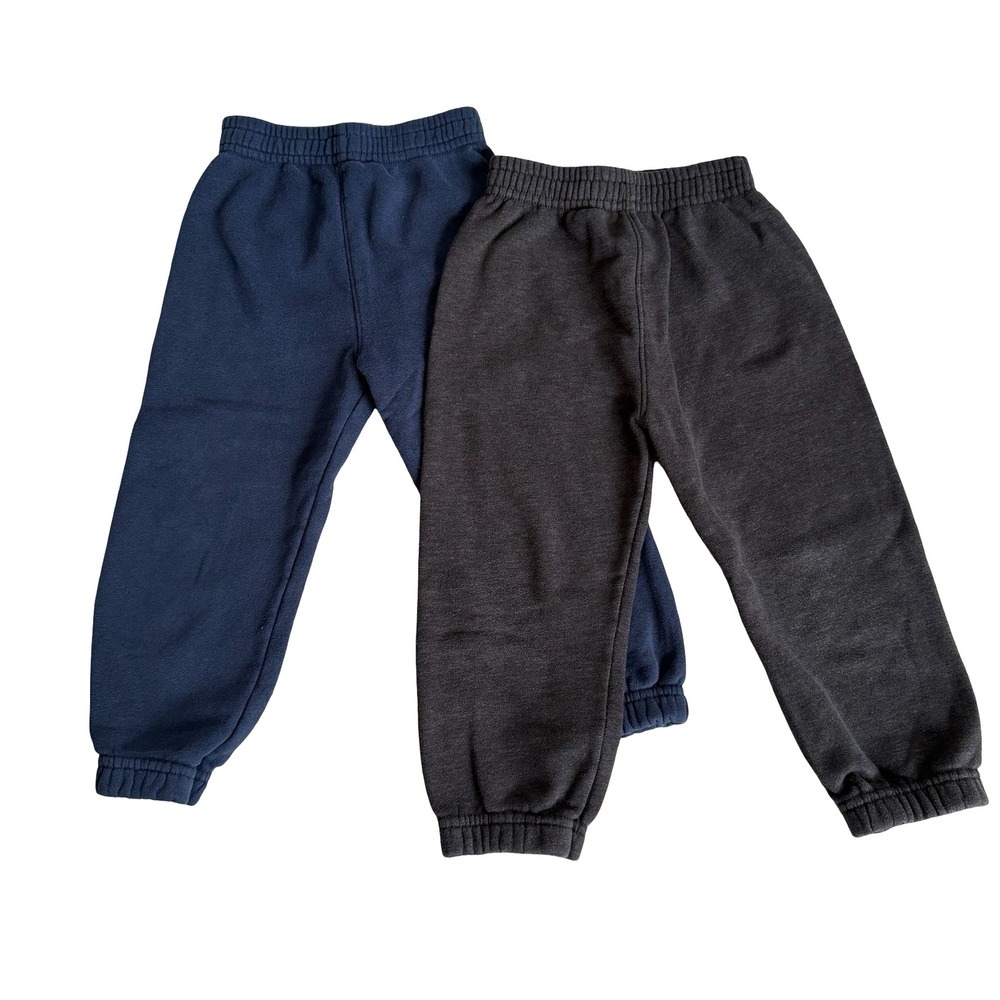 Garanimals Joggers Navy Charcoal Fleece Sweatpants Toddler 3T
